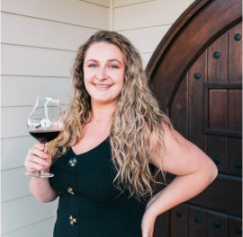 Headshot of Brittany Jensen, Sweet Cheeks Wine Club Manager